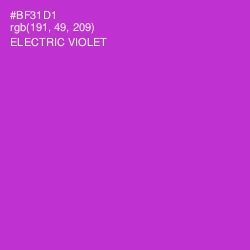 #BF31D1 - Electric Violet Color Image