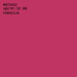 #BF3462 - Hibiscus Color Image