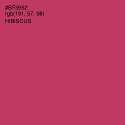 #BF3962 - Hibiscus Color Image