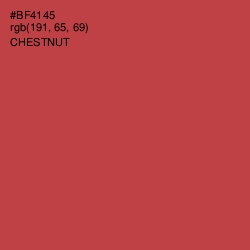 #BF4145 - Chestnut Color Image