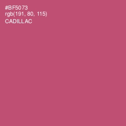 #BF5073 - Cadillac Color Image