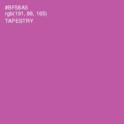 #BF58A5 - Tapestry Color Image