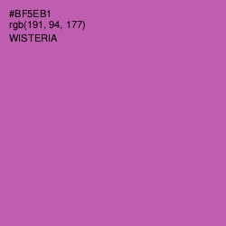 #BF5EB1 - Wisteria Color Image