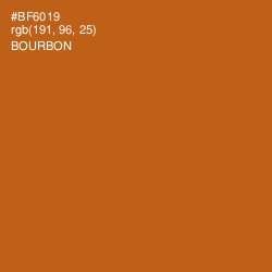 #BF6019 - Bourbon Color Image