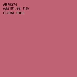 #BF6374 - Coral Tree Color Image