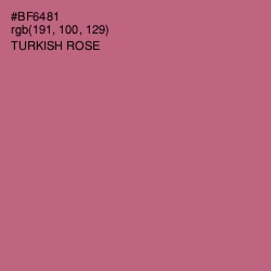 #BF6481 - Turkish Rose Color Image