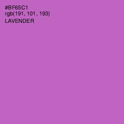 #BF65C1 - Lavender Color Image