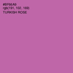 #BF66A9 - Turkish Rose Color Image