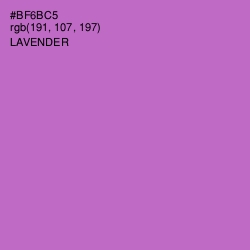 #BF6BC5 - Lavender Color Image