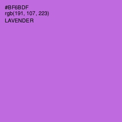 #BF6BDF - Lavender Color Image