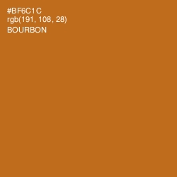 #BF6C1C - Bourbon Color Image