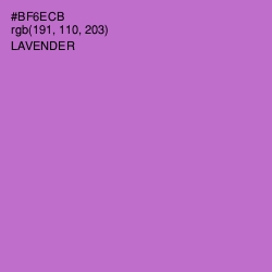 #BF6ECB - Lavender Color Image