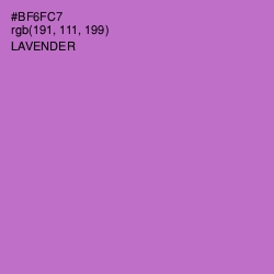 #BF6FC7 - Lavender Color Image