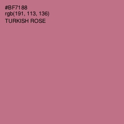 #BF7188 - Turkish Rose Color Image