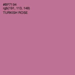 #BF7194 - Turkish Rose Color Image