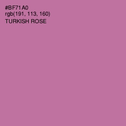 #BF71A0 - Turkish Rose Color Image