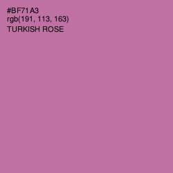 #BF71A3 - Turkish Rose Color Image