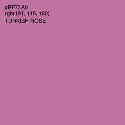 #BF73A0 - Turkish Rose Color Image