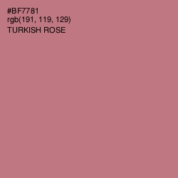 #BF7781 - Turkish Rose Color Image