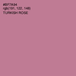 #BF7A94 - Turkish Rose Color Image