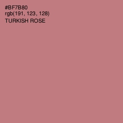 #BF7B80 - Turkish Rose Color Image