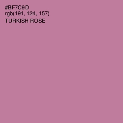 #BF7C9D - Turkish Rose Color Image
