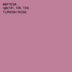 #BF7E9A - Turkish Rose Color Image