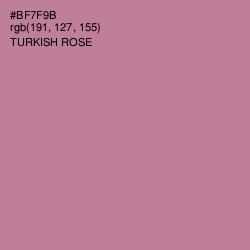 #BF7F9B - Turkish Rose Color Image