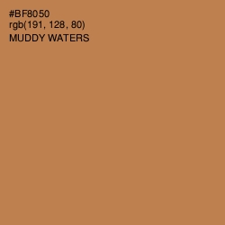 #BF8050 - Muddy Waters Color Image