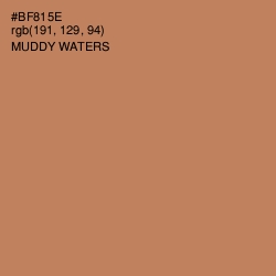 #BF815E - Muddy Waters Color Image