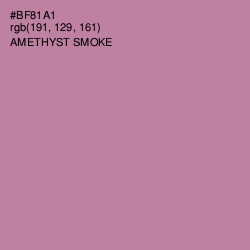#BF81A1 - Amethyst Smoke Color Image
