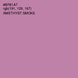 #BF81A7 - Amethyst Smoke Color Image