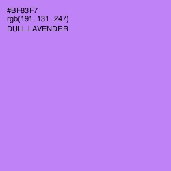 #BF83F7 - Dull Lavender Color Image