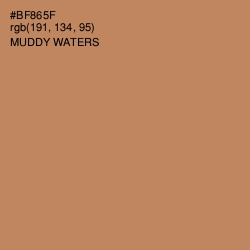 #BF865F - Muddy Waters Color Image