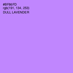 #BF86FD - Dull Lavender Color Image