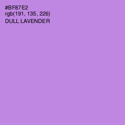 #BF87E2 - Dull Lavender Color Image
