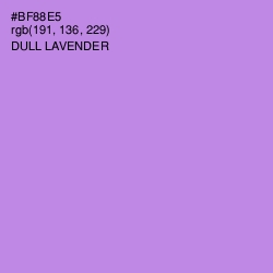 #BF88E5 - Dull Lavender Color Image