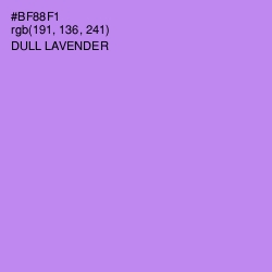 #BF88F1 - Dull Lavender Color Image