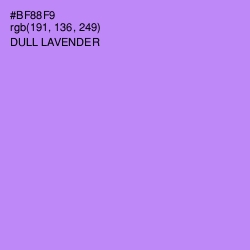 #BF88F9 - Dull Lavender Color Image