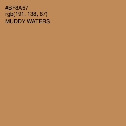 #BF8A57 - Muddy Waters Color Image
