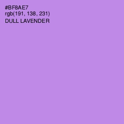 #BF8AE7 - Dull Lavender Color Image
