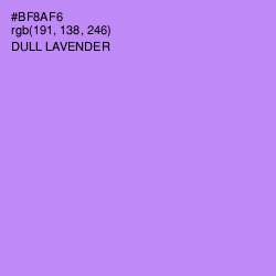 #BF8AF6 - Dull Lavender Color Image