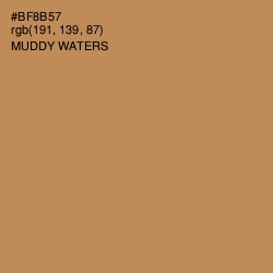 #BF8B57 - Muddy Waters Color Image