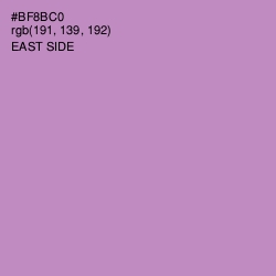 #BF8BC0 - East Side Color Image