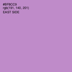 #BF8CC9 - East Side Color Image