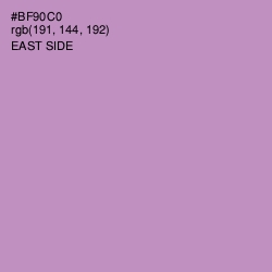 #BF90C0 - East Side Color Image