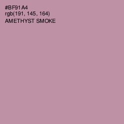 #BF91A4 - Amethyst Smoke Color Image