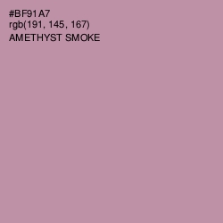 #BF91A7 - Amethyst Smoke Color Image