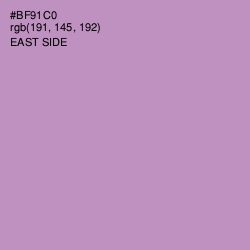 #BF91C0 - East Side Color Image