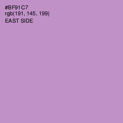 #BF91C7 - East Side Color Image